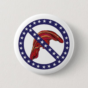 Badge Rond 5 Cm L'Anti-Atout drôle 2,25" "prenez garde de cheveux"