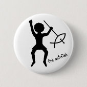 Badge Rond 5 Cm L'Antifish - bouton (Devant)