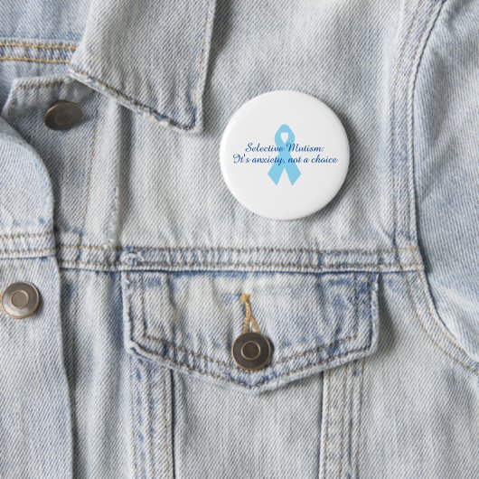 Badge Rond 5 Cm L'anxiété n'est pas un choix (En situation)