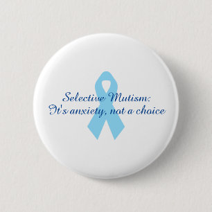 Badge Rond 5 Cm L'anxiété n'est pas un choix