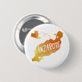 Badge Rond 5 Cm Lanzarote (Devant & derrière)