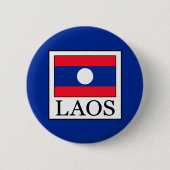 Badge Rond 5 Cm Laos (Devant)
