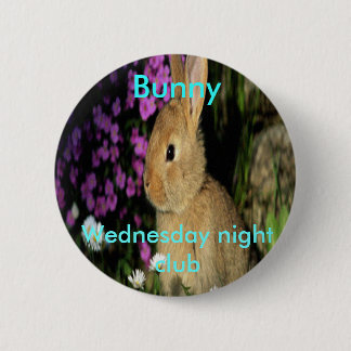 Badge Rond 5 Cm Lapin