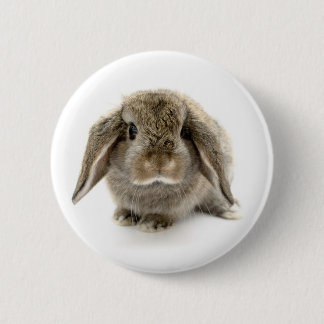 Badge Rond 5 Cm Lapin de bébé