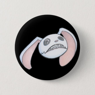 Badge Rond 5 Cm Lapin de bouton