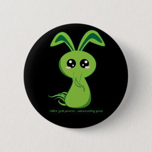 Badge Rond 5 Cm Lapin de Cthulhu