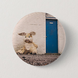 Badge Rond 5 Cm lapin de pâques