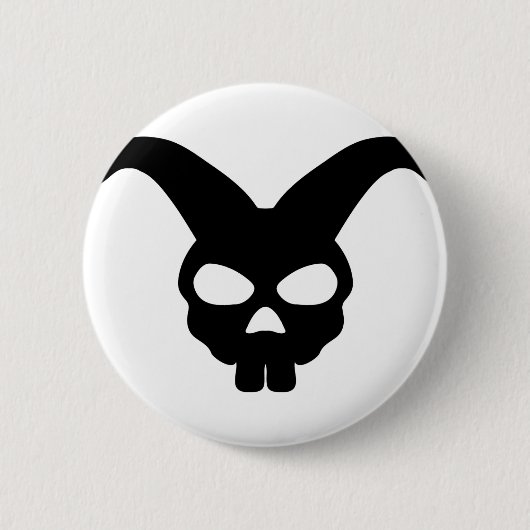 Badge Rond 5 Cm Lapin Lapin (Devant)