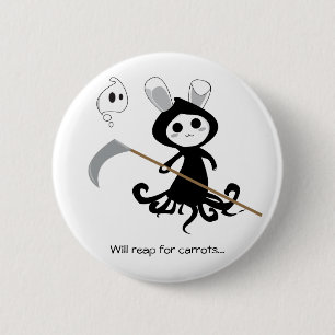 Badge Rond 5 Cm Lapin sinistre