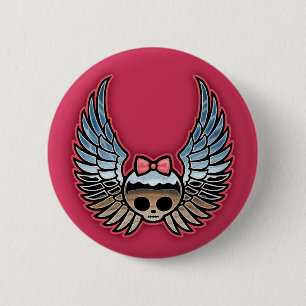 Badge Rond 5 Cm L'aquarium populaire brille