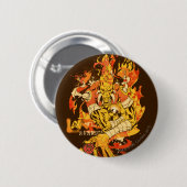 Badge Rond 5 Cm Larfleeze - Agent Orange 10 (Devant & derrière)