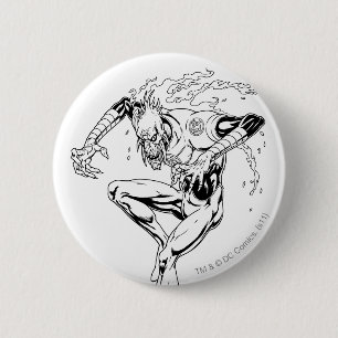 Badge Rond 5 Cm Larfleeze - Agent Orange 3
