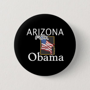 Badge Rond 5 Cm L'Arizona pour le bouton d'Obama