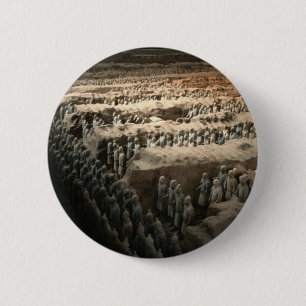 Badge Rond 5 Cm L'armée de terre cuite