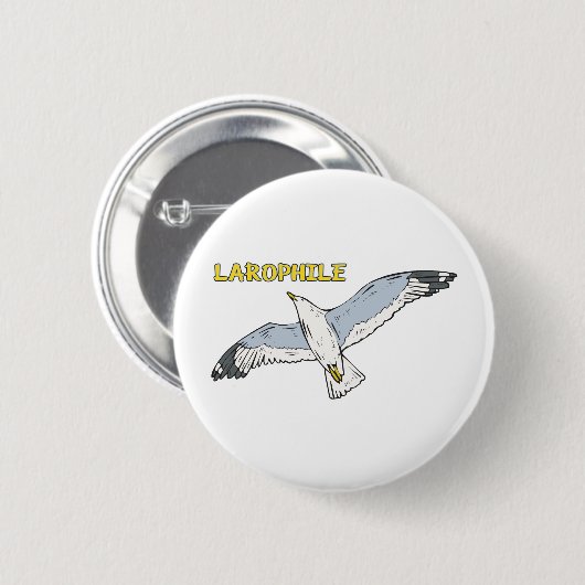 Badge Rond 5 Cm Larophile (Devant & derrière)