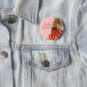 Badge Rond 5 Cm L'art du danseur du ventre (En situation)