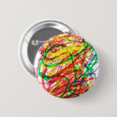 Badge Rond 5 Cm L'art inspiré par Basquiat de Mila (Devant & derrière)