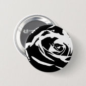 Badge Rond 5 Cm L'art Rose poststérilisé (Devant & derrière)