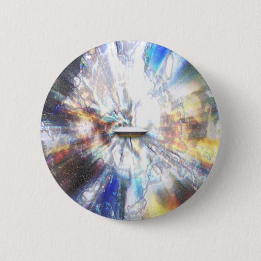 Badge Rond 5 Cm L'artisanat des nuages spatiaux (Devant)