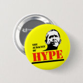 BADGE ROND 5 CM L'AUDACITÉ DU HYPE (Devant & derrière)