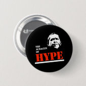 BADGE ROND 5 CM L'AUDACITÉ DU HYPE (Devant & derrière)