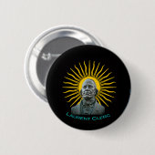 Badge Rond 5 Cm Laurent Clerc est notre héros (Devant & derrière)