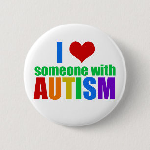 Badge Rond 5 Cm L'autisme