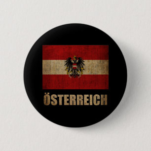 Badge Rond 5 Cm L'Autriche vintage