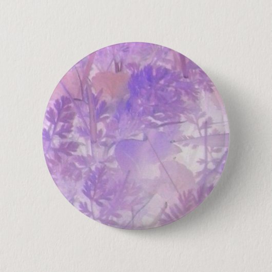 Badge Rond 5 Cm Lavender Floral (Devant)