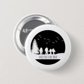 Badge Rond 5 Cm L'aventure est là bouton (Devant & derrière)