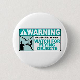 Badge Rond 5 Cm L'avertissement prennent garde des objets de vol !