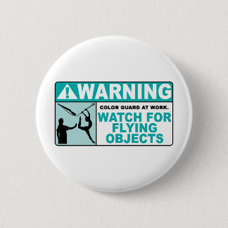 Badge Rond 5 Cm L'avertissement prennent garde des objets de vol !