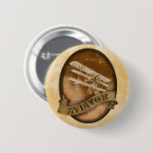 Badge Rond 5 Cm L'aviateur (Devant & derrière)