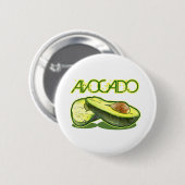 Badge Rond 5 Cm L'avocat (Devant & derrière)