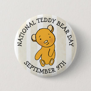 Badge Rond 5 Cm Le 9 septembre est le jour férié national de la fê