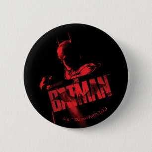 Badge Rond 5 Cm Le Batman Cape & Logo