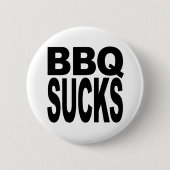 Badge Rond 5 Cm Le BBQ suce (Devant)