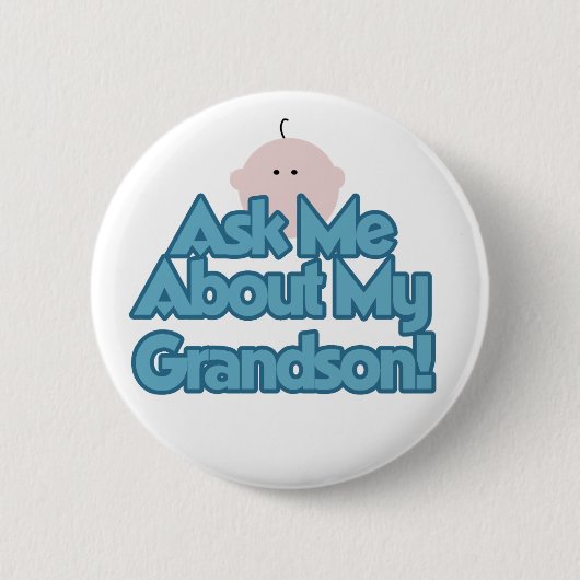 Badge Rond 5 Cm Le bébé posent des questions sur mes T-shirts et (Devant)