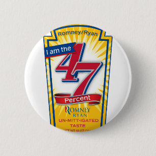 Badge Rond 5 Cm Le besoin d'épicer votre BBQ ? Essai Romney/Ryan