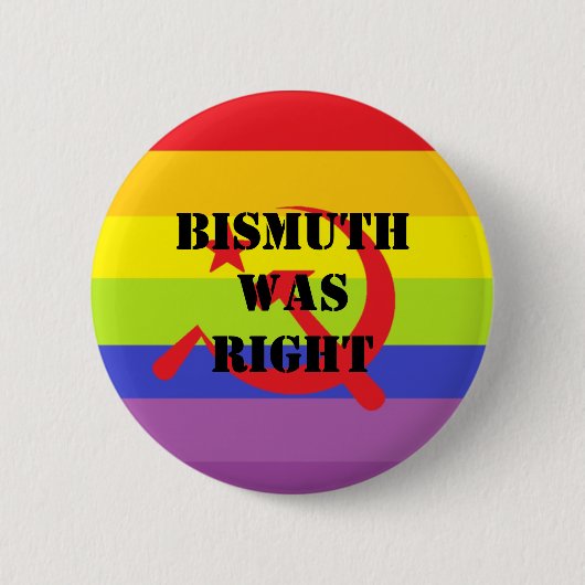 Badge Rond 5 Cm Le bismuth était exact (Devant)