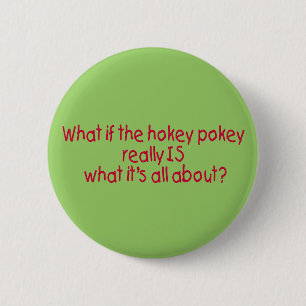 Badge Rond 5 Cm Le bouton à l'eau de rose de Pokey