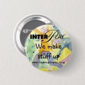 Badge Rond 5 Cm le bouton, composent la substance (Devant & derrière)