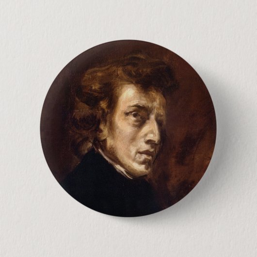 Badge Rond 5 Cm Le bouton de Chopin (Devant)