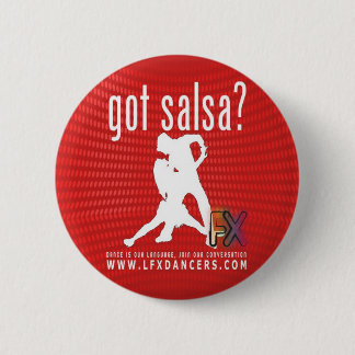 Badge Rond 5 Cm Le bouton de danseurs de LFX a obtenu le Salsa FX