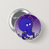 Badge Rond 5 Cm Le bouton de Floon (Devant & derrière)