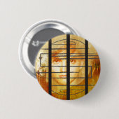 Badge Rond 5 Cm Le bouton de mur de labyrinthe (Devant & derrière)