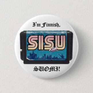Badge Rond 5 Cm Le BOUTON d'enfant de Sisu