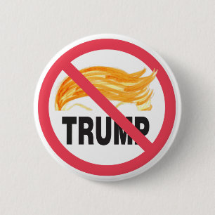 Badge Rond 5 Cm Le bouton officiel NO TRUMP ZONE.