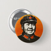 Badge Rond 5 Cm Le bouton précieux de Mao (Devant & derrière)