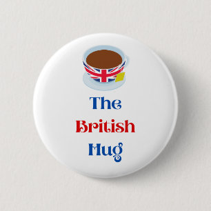 Badge Rond 5 Cm Le bras britannique